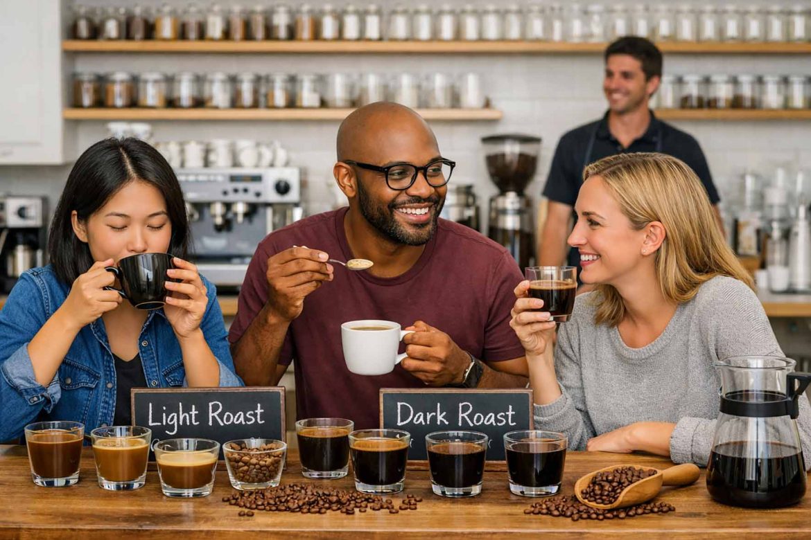 Dark roast caffeine content truth
